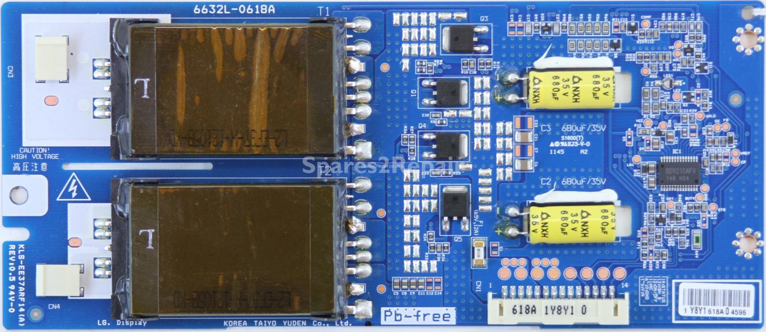 Finlux 37FLHT850UC - Inverter - 6632L-0618A - KLS-EE37ARF14(A) - REV:0.5