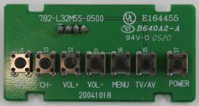 Lexsor LC32M5S - Buttons - 782-L32M5S-0500