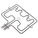 Compatible for AEG BC3, BE3, BE5; Electrolux EOA5, EOB5; John Lewis JLBIOS611, JLBIOS615 Series Oven Grill Element (3100W)