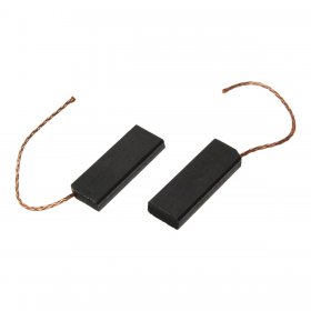 Compatible for Bosch Motor 'Non-Clip On' Terminal Free Carbon Brushes (32mm x 12mm x 5mm, Pack of 2)