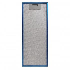 Universal Wire Mesh Cooker Hood Filter, Handle Side Length 185mm, Plain Side Length 456mm, fits Elica