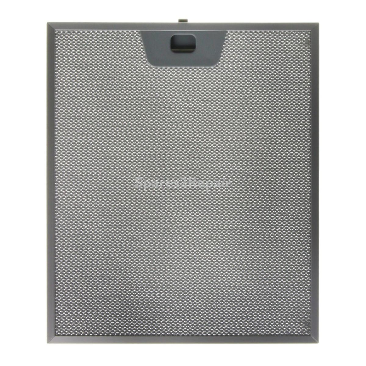 Universal Wire Mesh Cooker Hood Filter, Handle Side Length 253mm, Plain Side Length 300mm, fits Faber, Franke, Whirlpool, Ariston, Electrolux, ACEC