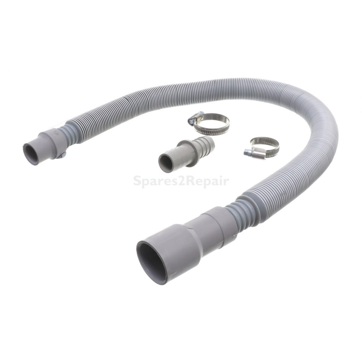 Universal Drain Hose Extension Kit (0.7m - 2.0m Length, 19-28mm Fitting)