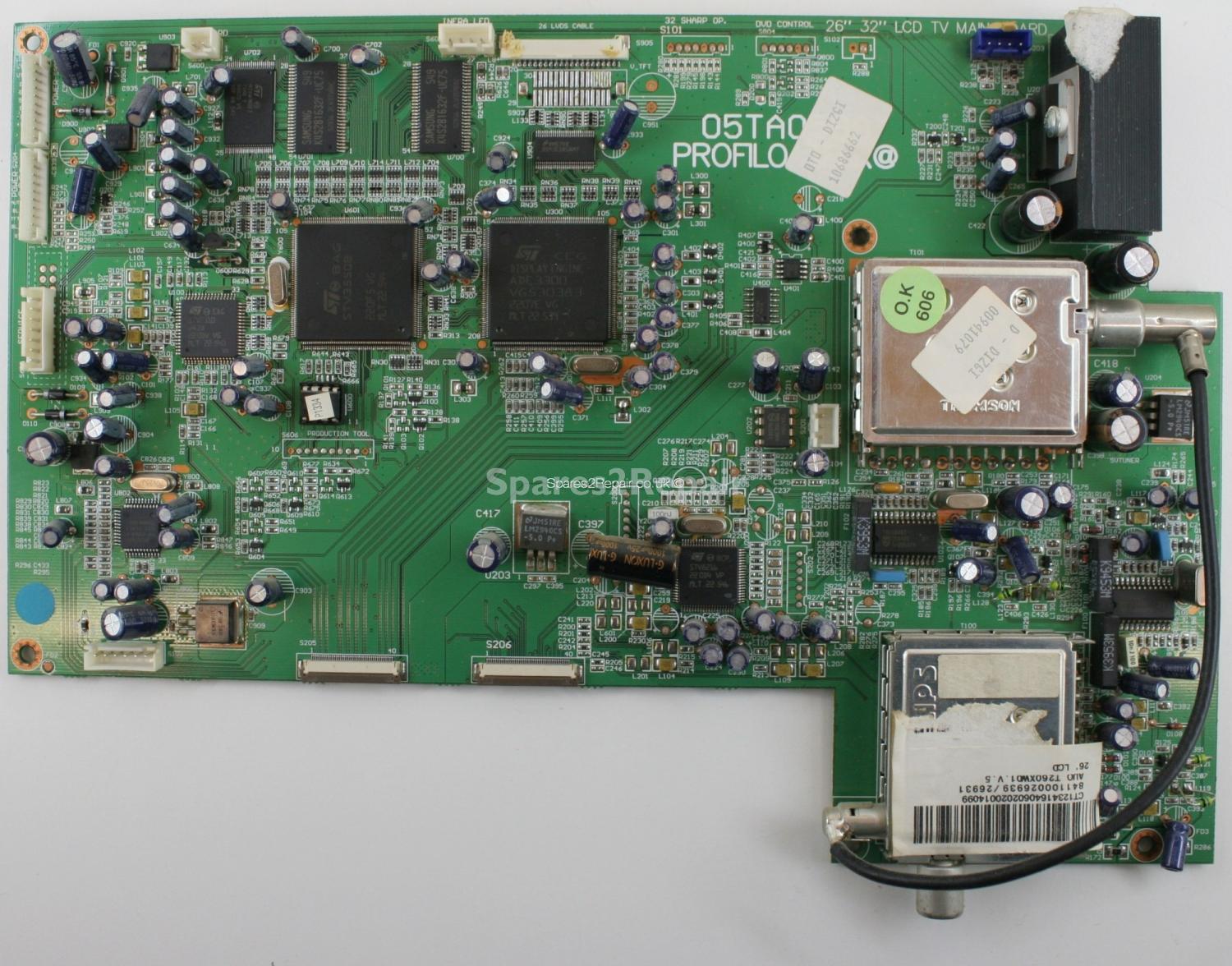 Maxim 11-54 - Tuner - 05TA059A - 26 32 LCD TV MAIN BOARD - 10686662