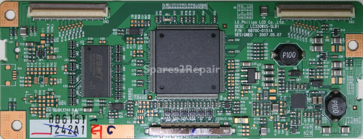 Philips 32PFL7862D-10 - LVDS - LC320WX5-SLB1 - 6870C-0151A