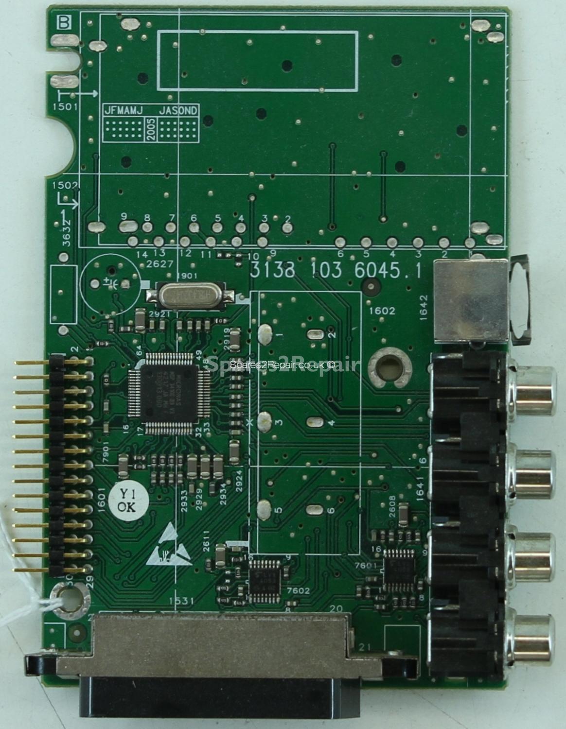 Philips 42LCDTS - AV Board - 3138 103 6045.1
