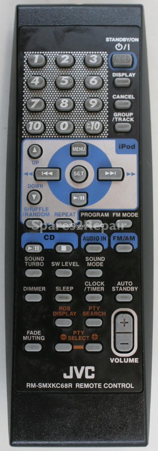 JVC RM-SMXKC68R Remote Control (Original)