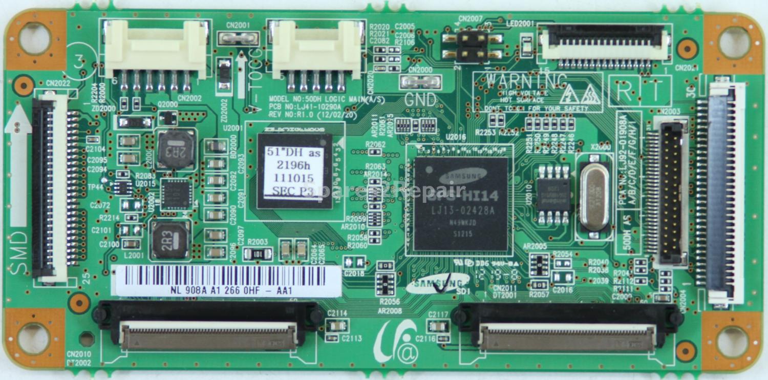 Samsung PS-50C450B1W - LVDS - LJ92-01908A - A1 - LJ41-10290A - R1.0 - 50DH LM