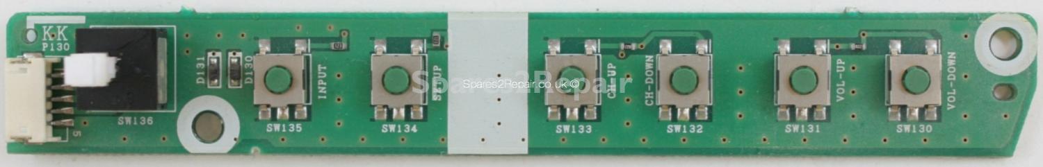 Sharp LC-22SV2E - Buttons - KB524 - NB524WJ