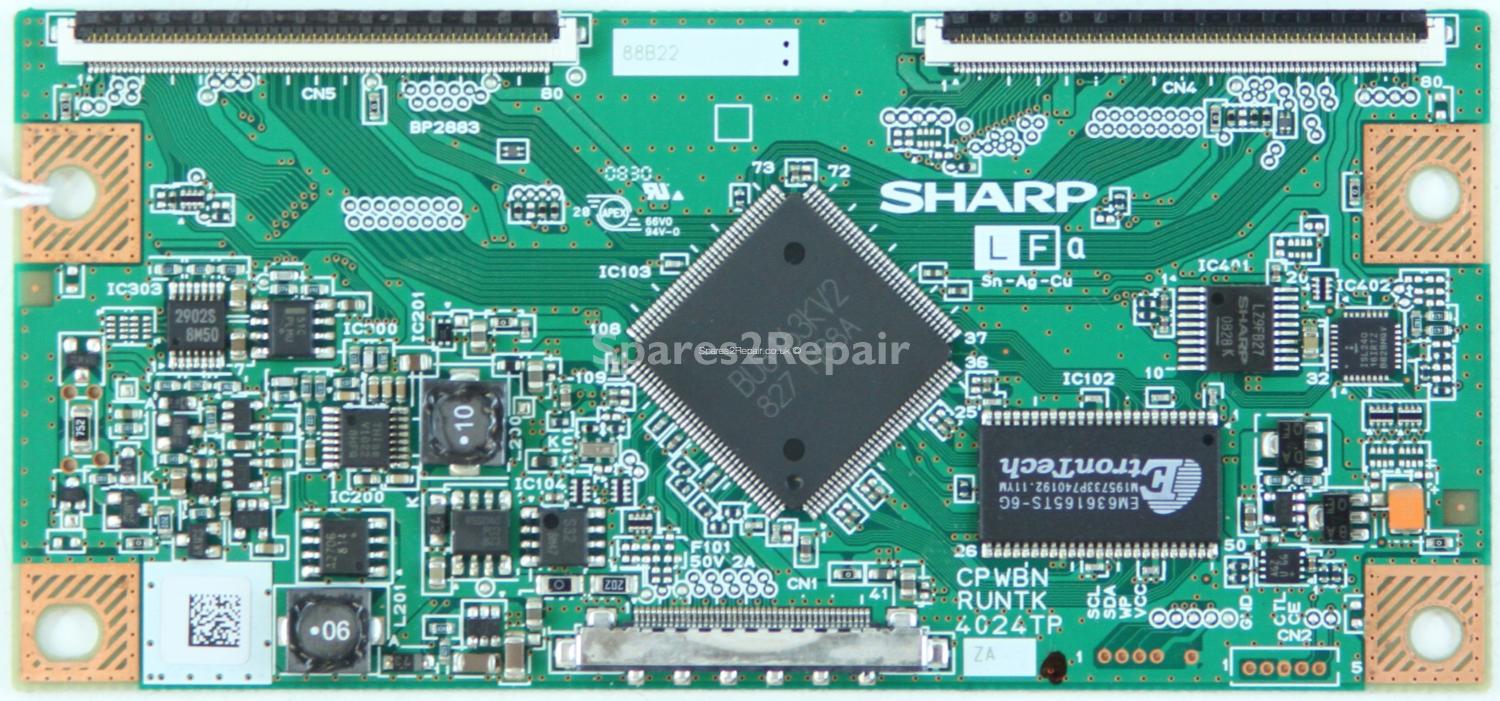 Sony KDL-32V4000 - LVDS - CPWBN4024TP ZA - RUNTK4024TP