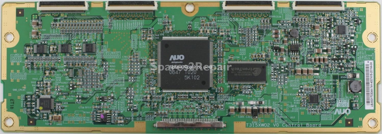 Sony KDL-32P2530 - LVDS - 55.31T03.044 - 05A30-1A - T315XW02 V0 Control Board
