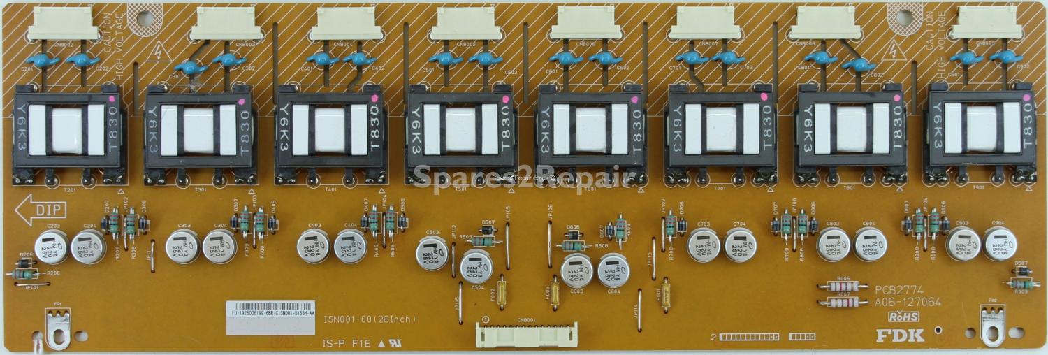 Sony KDL-26S2010 - Inverter - PCB2774 - A06-127064 - 19.26006.199 - ISN001-00