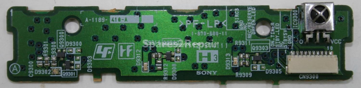 Sony KDL-32U2000 - IR - 1-870-680-11 - 172757411 - A-1189-410-A