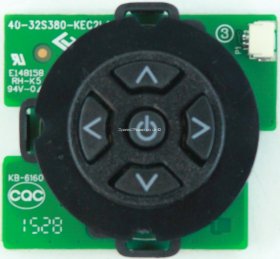 TCL F50S3805 - Buttons - 40-32S380-KEC2LG - KB-6160
