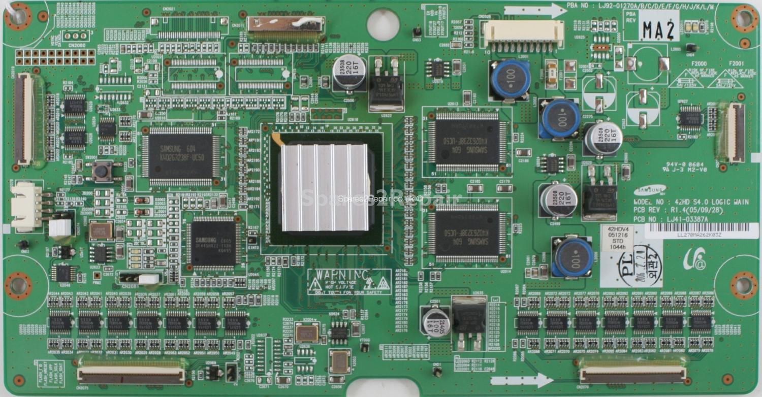 Time PD42SB-A - LVDS - LJ41-03387A - R1.4 - LJ92-01270M A2 - 42HD S4.0 LOGIC MAIN