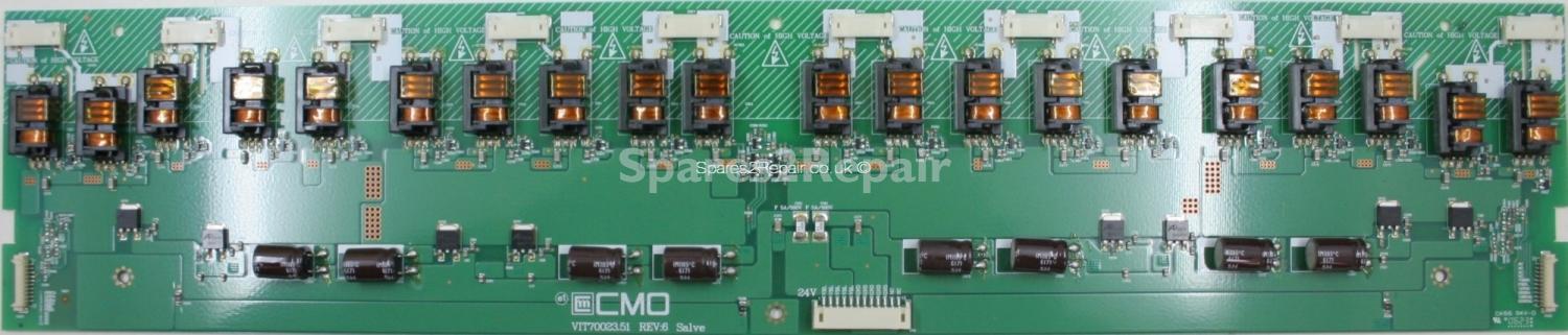 Toshiba 42WLT66 - Inverter - VIT70023.51 REV 6 - I420H1-L24-V01-L2D0 - 27-D005861 - REV:2D - Salve [sic]