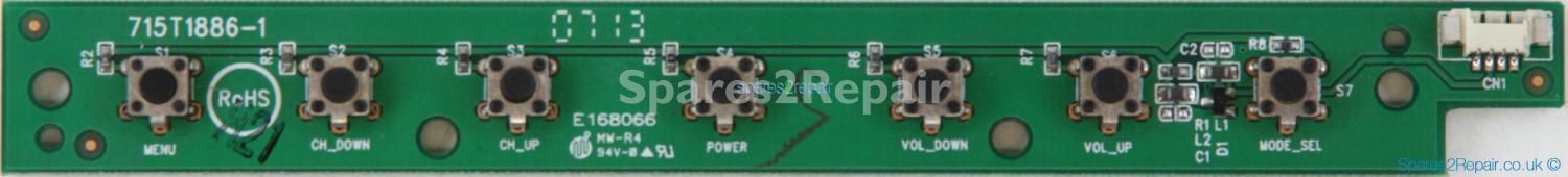 Viewsonic N3246W - Buttons - 715T1886-1