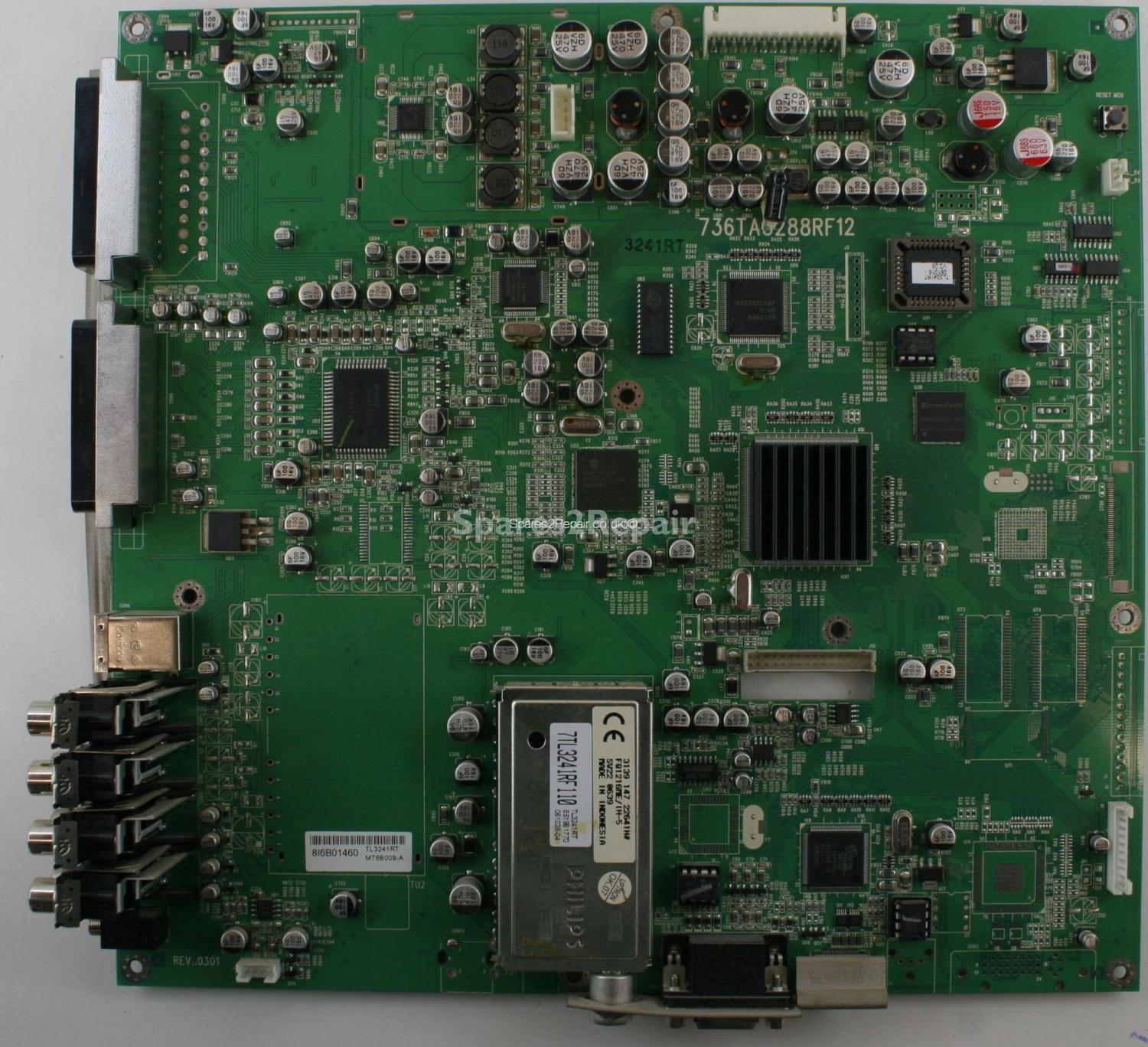 Viewsonic N3260w - Main AV - 736TA3288RF12 - 8IBB01460 - TL3241RT - MT6B009-A
